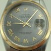 DATEJUST 36 mm ÇELİK ALTIN GRİ ROMEN