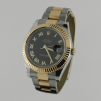 DATEJUST 41 mm ÇELİK ALTIN SİYAH KADRAN