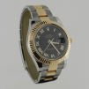 DATEJUST 41 mm ÇELİK ALTIN SİYAH KADRAN