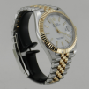 DATEJUST 41 mm ÇELİK ALTIN JUBILE BEYAZ KADRAN