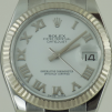 DATEJUST 31 mm ÇELİK BEYAZ ROMEN