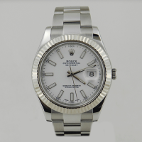 DATEJUST 41 mm ÇELİK BEYAZ INDEX KADRAN