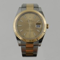 DATEJUST 41 mm ÇELİK ALTIN SARI KADRAN YENİ KASA