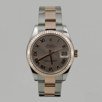 DATEJUST 31 mm ÇELİK ROSE ALTIN PINK ROMEN