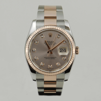 DATEJUST 36 mm ÇELİK ROSE ALTIN PIRLANTA KADRAN