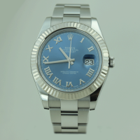 DATEJUST 41 mm ÇELİK AZZURRO MAVİ KADRAN