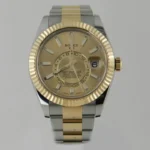 SKY-DWELLER ÇELİK ALTIN SARI KADRAN YENİ KASA