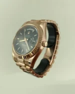 DAY – DATE FULL ROSE ALTIN SİYAH KADRAN - Görsel 3