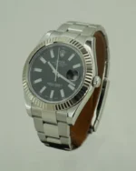 DATEJUST 41 mm ÇELİK SİYAH KADRAN - Görsel 3