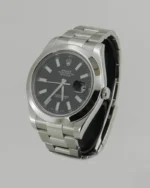 DATEJUST 41 mm ÇELİK SİYAH KADRAN - Görsel 3