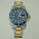 SUBMARINER ÇELİK ALTIN MAVİ KADRAN SERAMİK KASA