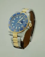 SUBMARINER ÇELİK ALTIN MAVİ KADRAN SERAMİK KASA - Görsel 3