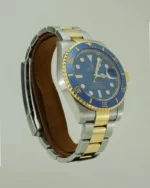 SUBMARINER ÇELİK ALTIN MAVİ KADRAN SERAMİK KASA - Görsel 2