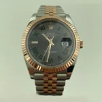 DATEJUST 41 mm ÇELİK ROSE ALTIN JUBILE CHOCOLATE KADRAN YENİ KASA