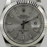 DATEJUST 41 mm ÇELİK ROSE ALTIN JUBILE GRİ KADRAN YENİ KASA - Görsel 2