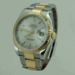 DATEJUST 36 mm ÇELİK ALTIN GRİ KADRAN - Görsel 3