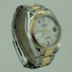 DATEJUST 36 mm ÇELİK ALTIN GRİ KADRAN - Görsel 4