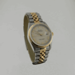 DATEJUST 36 mm ÇELİK ALTIN ROMEN KREM KADRAN - Görsel 4