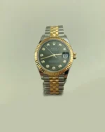 DATEJUST 31 mm ÇELİK ALTIN JUBILE YEŞİL PIRLANTA KADRAN