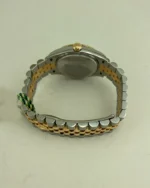 DATEJUST 31 mm ÇELİK ALTIN JUBILE YEŞİL PIRLANTA KADRAN - Görsel 5