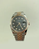 DATEJUST 36 mm ÇELİK ROSE ALTIN SLATE MOTİF KADRAN