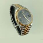 DATEJUST 41 mm ÇELİK ALTIN WIMBLEDON KADRAN JUBILE YENİ KASA - Görsel 4