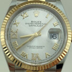 DATEJUST 36 mm ÇELİK ALTIN 6-9 PIRLANTA KADRAN - Görsel 2
