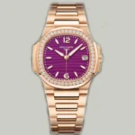 NAUTILUS [7010R] ROSE ALTIN MOR KADRAN 32 mm