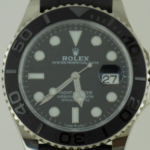 YACHT MASTER OYSTERFLEX BEYAZ ALTIN - Görsel 2