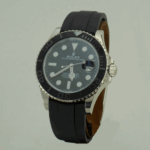 YACHT MASTER OYSTERFLEX BEYAZ ALTIN - Görsel 3