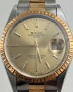 DATE 34 mm ÇELİK ALTIN - Görsel 2