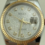 DATEJUST 36 mm ÇELİK ALTIN PIRLANTA KADRAN - Görsel 2