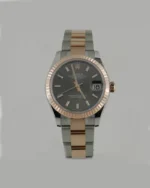 DATEJUST 31 mm ÇELİK ROSE ALTIN RHODIUM GRİ KADRAN