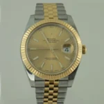 DATEJUST 41 mm ÇELİK ALTIN SARI KADRAN JUBILE YENİ KASA