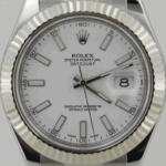 DATEJUST 41 mm ÇELİK BEYAZ KADRAN - Görsel 2