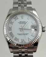 DATEJUST 31 mm ÇELİK BEYAZ ROMEN JUBILE - Görsel 2