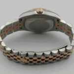 DATEJUST 31 mm ÇELİK ROSE ALTIN PIRLANTA KADRAN - Görsel 5