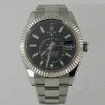 SKY-DWELLER ÇELİK SİYAH KADRAN