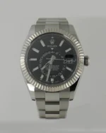 SKY-DWELLER ÇELİK SİYAH KADRAN