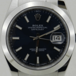 DATEJUST 41 mm ÇELİK LACİVERT KADRAN YENİ KASA - Görsel 2