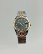 DATEJUST 31 mm ÇELİK ALTIN YEŞİL 6 RAKAM PIRLANTA