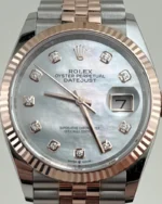 DATEJUST 36 mm ÇELİK ROSE ALTIN SEDEF KADRAN - Görsel 2