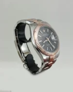 DATEJUST 41 mm ÇELİK ROSE ALTIN RHODIUM MOTİF KADRAN - Görsel 4