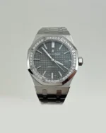 ROYAL OAK ÇELİK 37 GRİ PIRLANTA