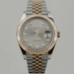 DATEJUST 41 mm ÇELİK ROSE ALTIN JUBILE ROSE PIRLANTA KADRAN