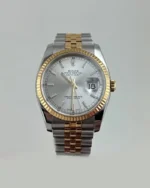 DATEJUST 36 mm ÇELİK ALTIN GRİ KADRAN