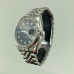 DATEJUST 36 mm ÇELİK SİYAH PIRLANTA KADRAN JUBILE - Görsel 3
