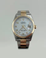 DATEJUST 36 mm ÇELİK ALTIN BEYAZ KADRAN