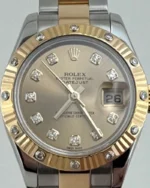 DATEJUST 26 mm ÇELİK ALTIN SEYREK PIRLANTA - Görsel 2