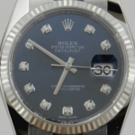 DATEJUST 36 mm ÇELİK LACİVERT PIRLANTA KADRAN JUBILE - Görsel 2